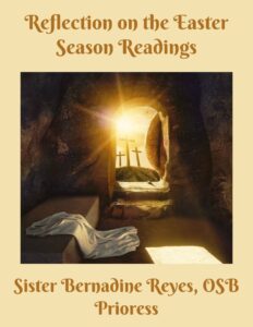 Reflection graphic for May 2025 - the empty tomb