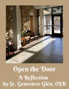 Monastery Door with light coming through